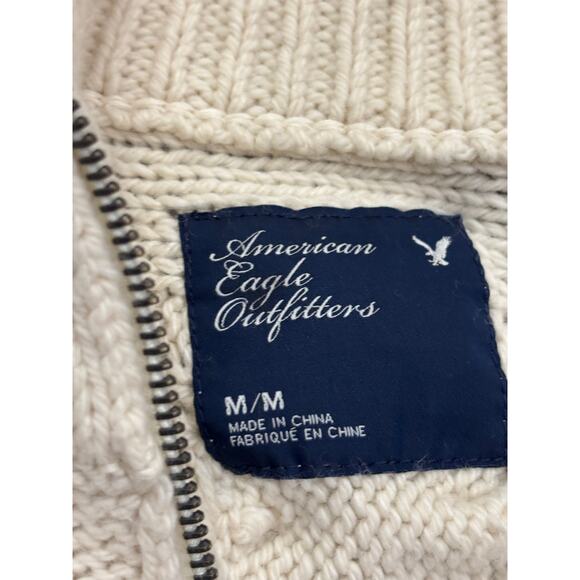 Vintage American Eagle Outfitters Knit Cardigan Sweater Med - Picture 6 of 7